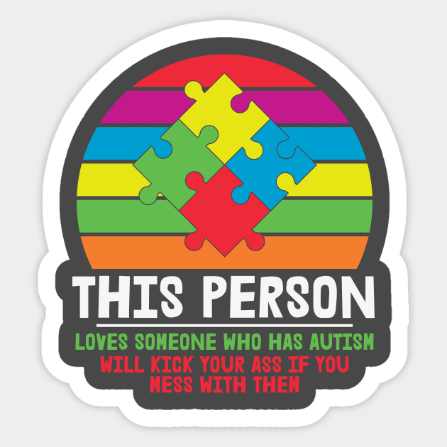 Autism Sticker by HappyBird